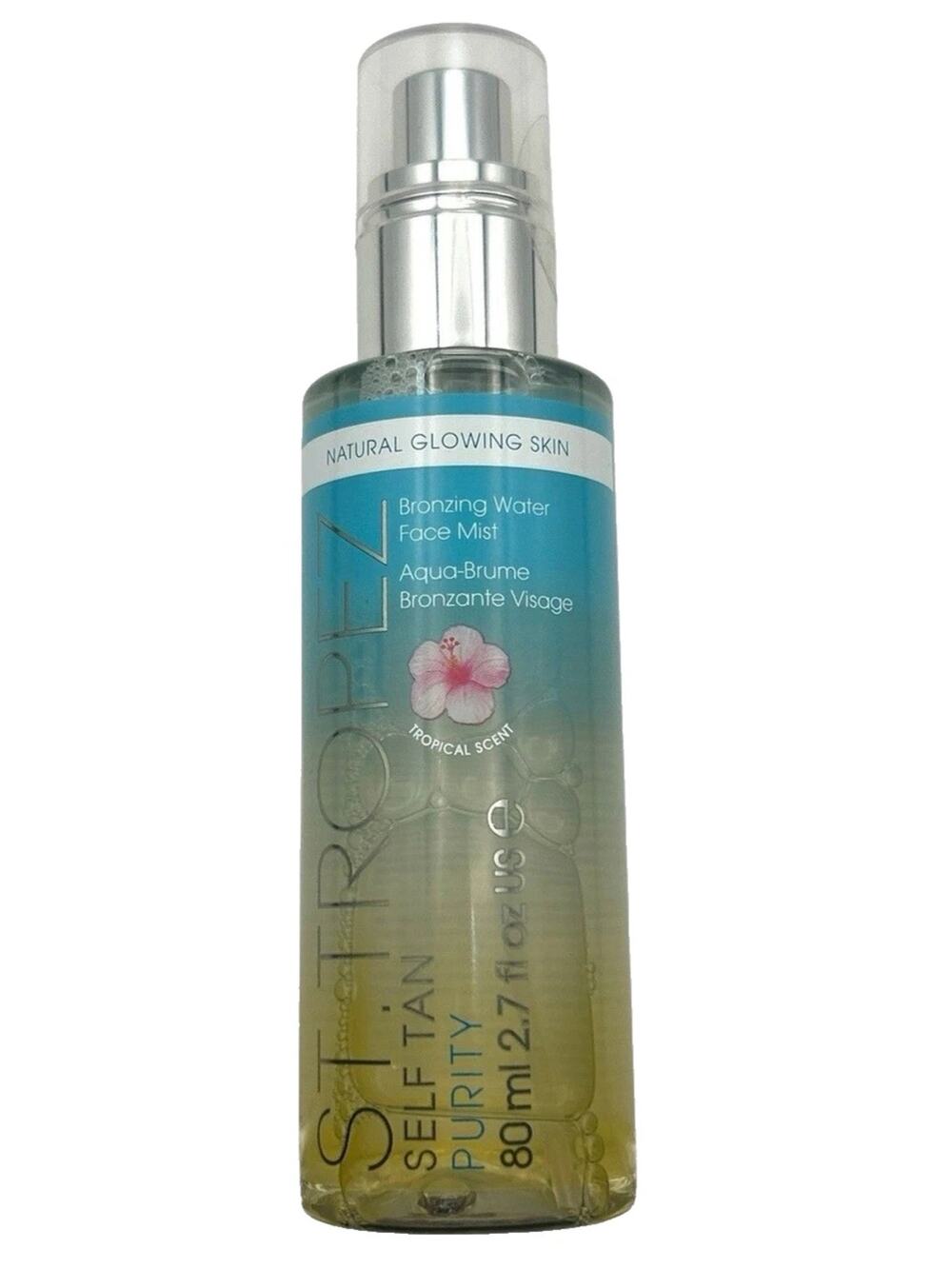 St. Tropez Self Tan Purity Bronzing Water Face Mist 2.7oz Natural Glowing Skin